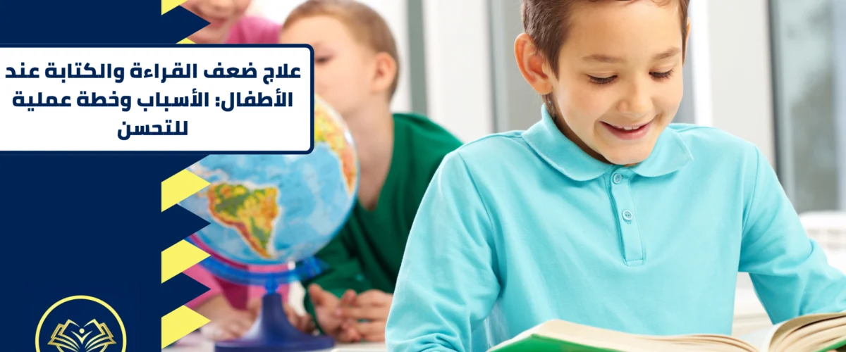 علاج ضعف القراءة والكتابة عند الأطفال